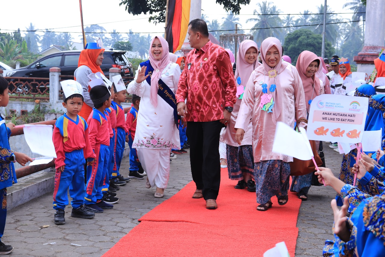 Kehadiran tim penilai lomba Kinerja Forikan Tingkat Provinsi Sumatera Barat (Sumbar), Jumat (15/9/2023) disambut di  Sekretariat Forikan Kota Payakumbuh